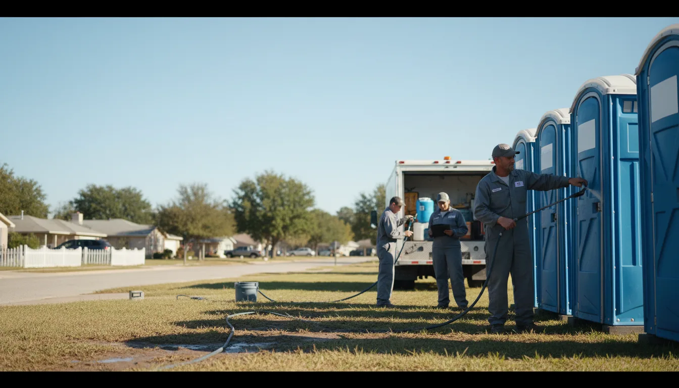 Long-Term Portable Toilet Rental in Attalla, AL near me